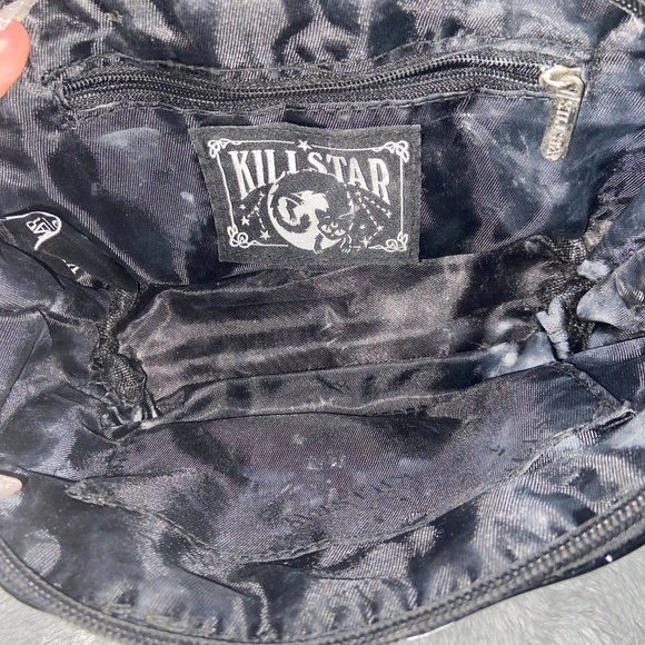 Killstar Black and White Moon Makeup Bag - Picture 3 of 3